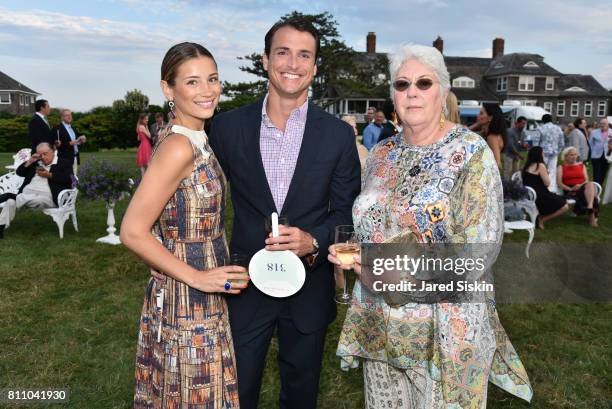 Nadia Demidenko, John Crawford and Deborah Hearst attend the Southampton Animal Shelter Foundation's Eighth Annual Unconditional Love Gala Honoring...