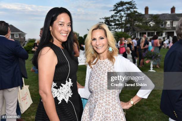 Cassandra Seidenfeld and Randi Schatz attend the Southampton Animal Shelter Foundation's Eighth Annual Unconditional Love Gala Honoring Jean...