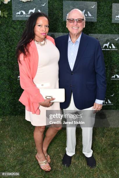 Rolise Rachel and Howard Lorber attend the Southampton Animal Shelter Foundation's Eighth Annual Unconditional Love Gala Honoring Jean Shafiroff and...