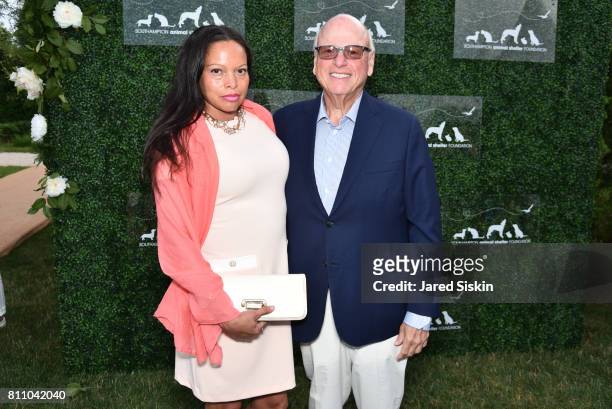 Rolise Rachel and Howard Lorber attend the Southampton Animal Shelter Foundation's Eighth Annual Unconditional Love Gala Honoring Jean Shafiroff and...