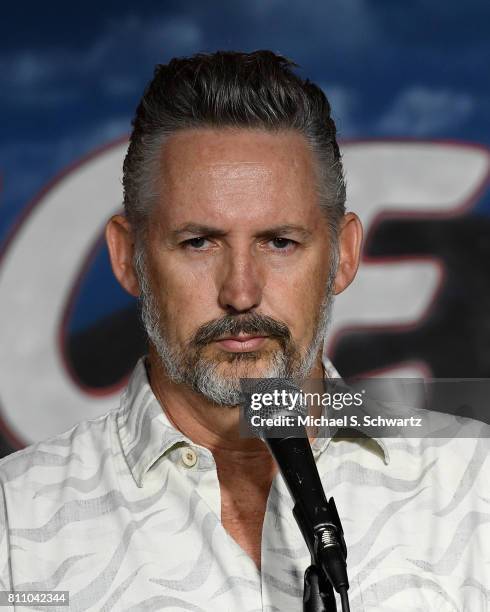 Comedian Harland Williams performs during his appearance at The Ice House Comedy Club on July 8, 2017 in Pasadena, California.