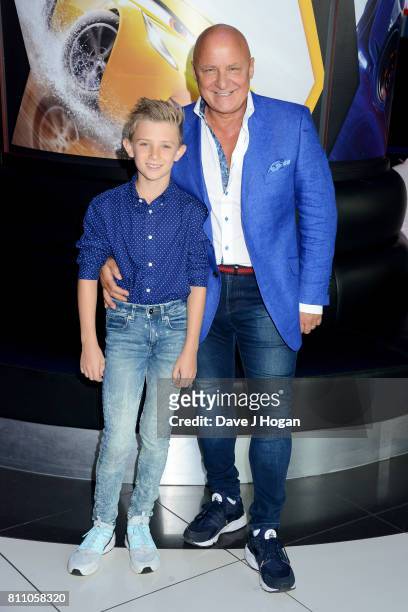 Aldo Zilli attends the charity gala screening of "Cars 3" at Vue Westfield on July 9, 2017 in London, England.