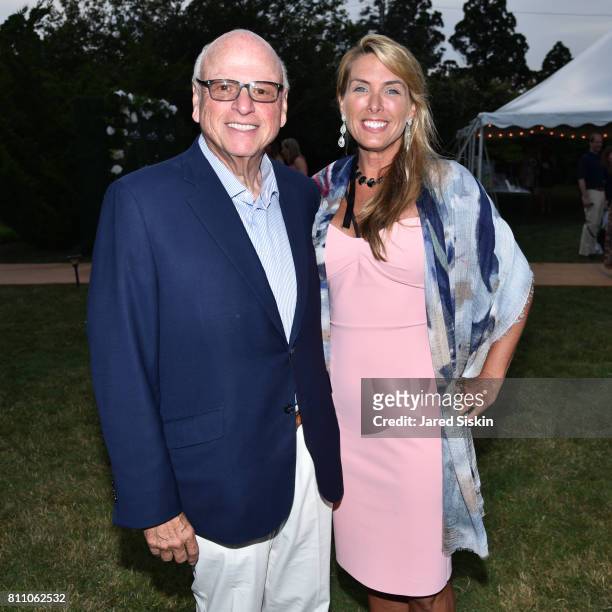 Howard Lorber and Susan Bordeaux attend the Southampton Animal Shelter Foundation's Eighth Annual Unconditional Love Gala Honoring Jean Shafiroff and...