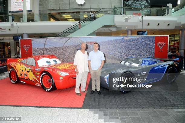 Producer Kevin Reher and director Brian Fee attend the charity gala screening of "Cars 3" at Vue Westfield on July 9, 2017 in London, England.