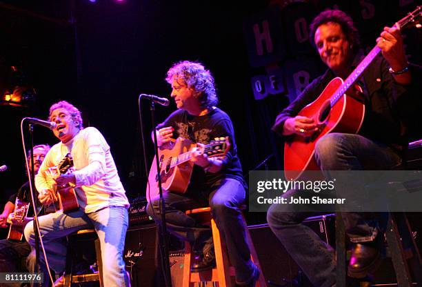 Roger Daltrey of The Who, Jack Blades of Night Ranger, and Neal Schon of Journey