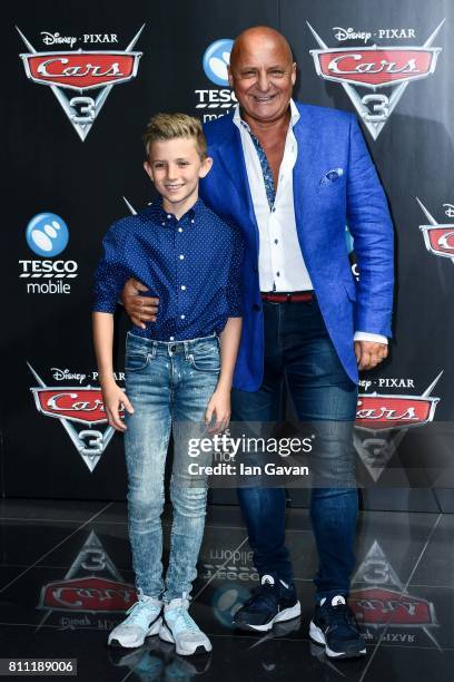 Rocco Zilli and Aldo Zilli attend the 'CARS 3' Charity Gala Screening at Vue Westfield on July 9, 2017 in London, England.