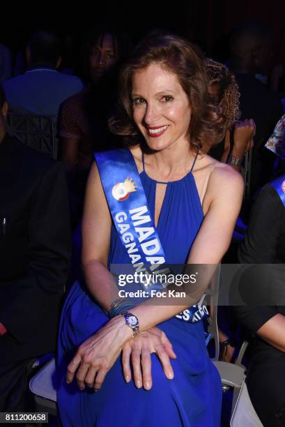 Madame France 2016 Marie Legault attends the "Paris Appreciation Awards 2017" At The Eiffel Tower on July 8, 2017 in Paris, France.