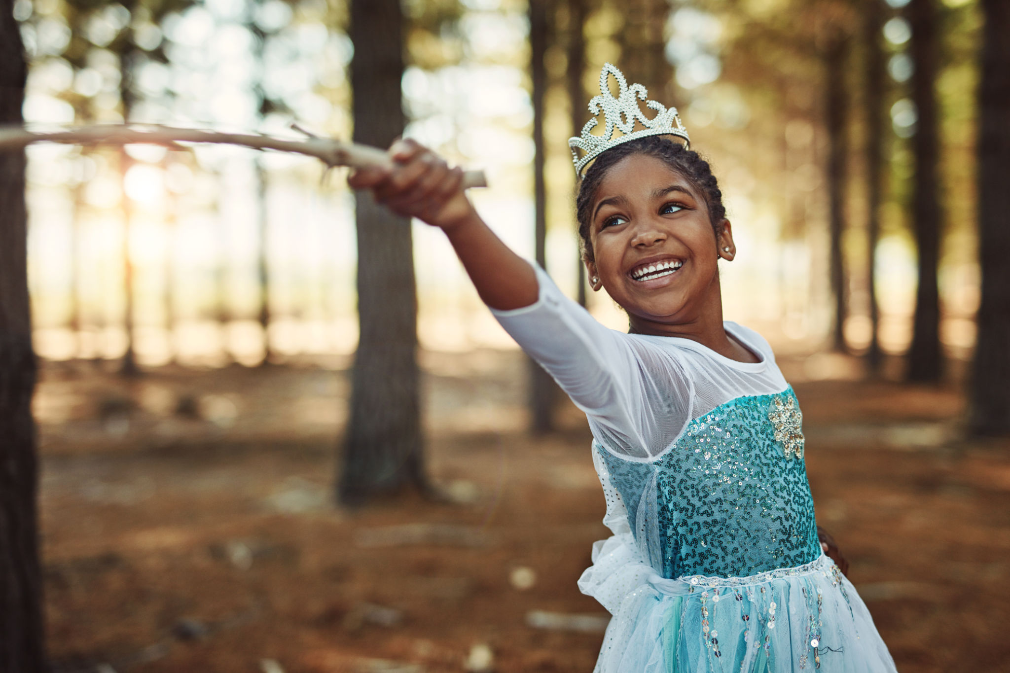 children role playing