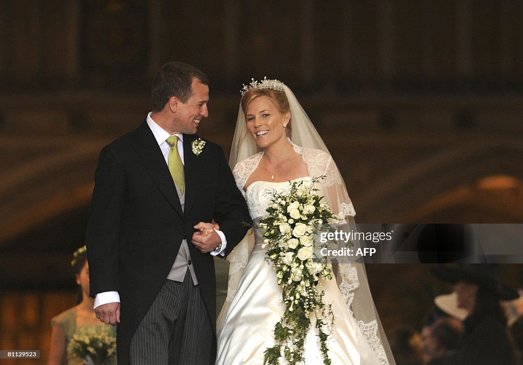 Peter Phillips 30, (L) and Autumn Kelly