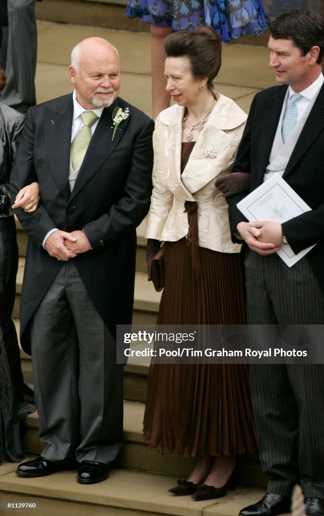 Princess Anne At Peter Phillips Wedding