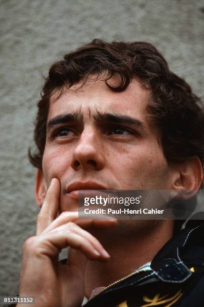 Ayrton Senna, Grand Prix of Great Britain, Brands Hatch, 13 July 1986.