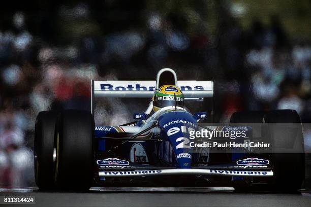 Ayrton Senna, Williams-Renault FW16, Grand Prix of San Marino, Imola, 01 May 1994.