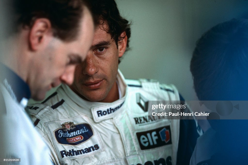 Ayrton Senna, Adrian Newey, Grand Prix Of Brazil