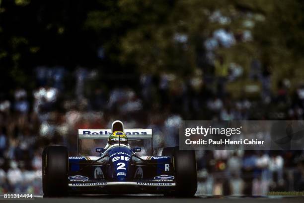 Ayrton Senna, Williams-Renault FW16, Grand Prix of San Marino, Imola, 01 May 1994.