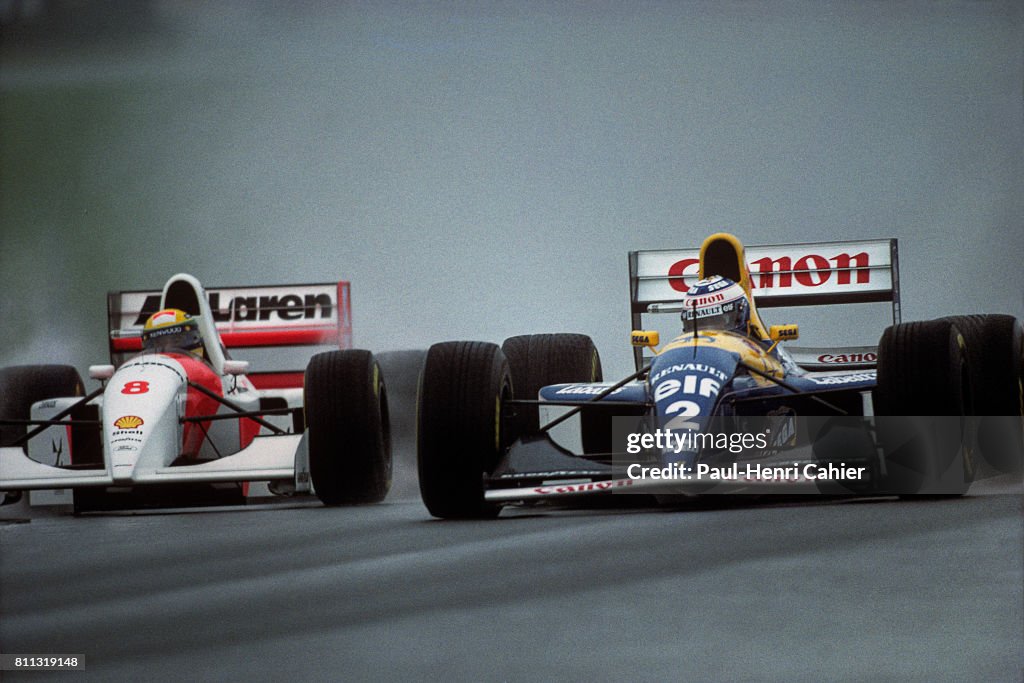 Senna Prost Rivalry Ayrton Senna, Alain Prost, McLaren-Ford MP4/8, Williams-Renault... News ...