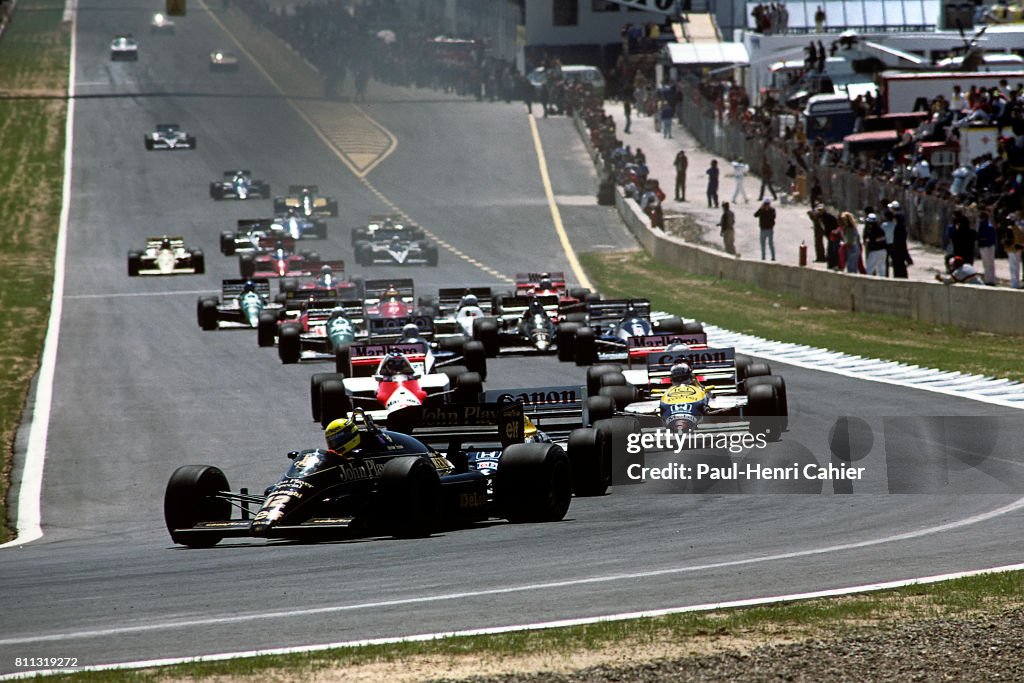 Ayrton Senna, Nigel Mansell, Grand Prix Of Spain