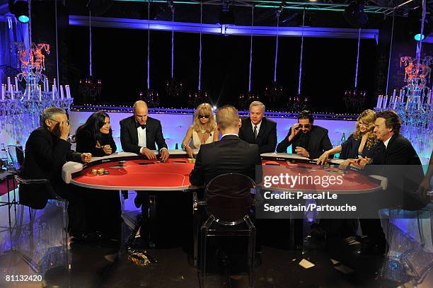 Actors Dennis Hopper, Salma Hayek, Woody Harrelson, Goldie Hawn, TV personality Arthur, Tim Robbins, Adrien Brody, Alice Taglioni and Edward Norton...