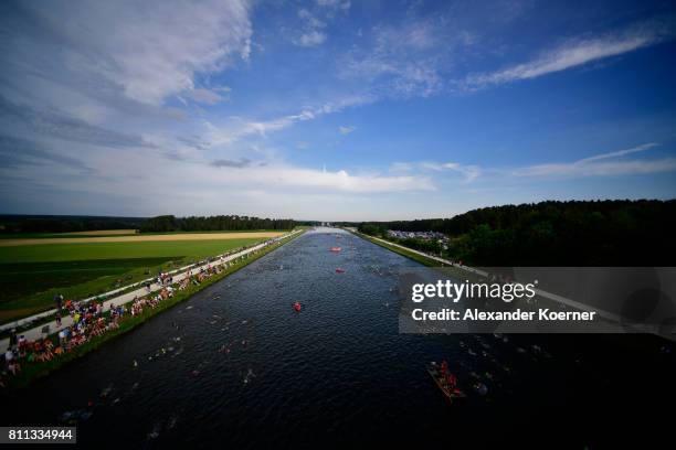 Challenge Roth Swim 45 Main Donau Kanal Stock Photos, High-Res Pictures, and Images - Getty ...