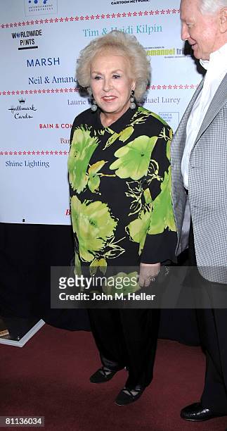 Doris Roberts attends "A Night Of Comedy VI" benefiting Children Affected By AIDS on May 17, 2008 at the Wilshire Theatre in Los Angeles, California
