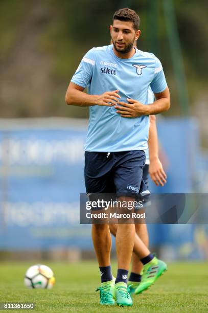 Luca Crecco of SS Lazio during the SS Lazio Training Camp - Day 1 on July 9, 2017 in Rome, Italy.