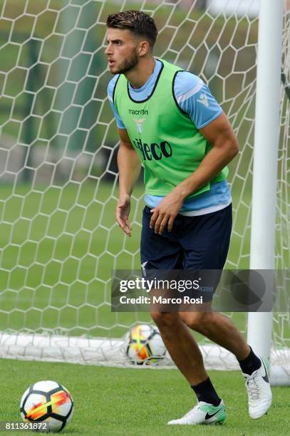 Wesley Hoedt of SS Lazio during the SS Lazio Training Camp - Day 1 on July 9, 2017 in Rome, Italy.