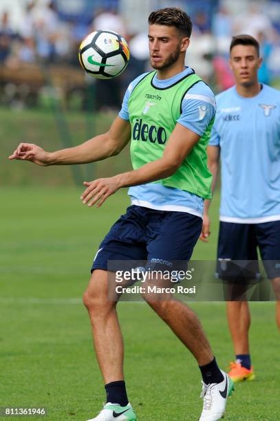 Wesley Hoedt of SS Lazio during the SS Lazio Training Camp - Day 1 on July 9, 2017 in Rome, Italy.