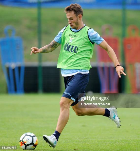 Cristiano Lombardi of SS Lazio during the SS Lazio Training Camp - Day 1 on July 9, 2017 in Rome, Italy.