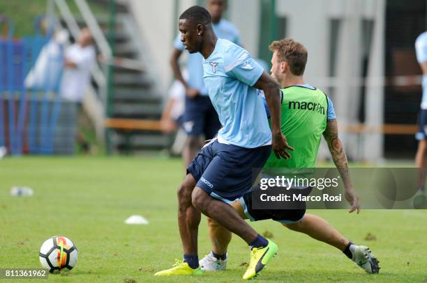 Quissanga Bastos of SS Lazio during the SS Lazio Training Camp - Day 1 on July 9, 2017 in Rome, Italy.