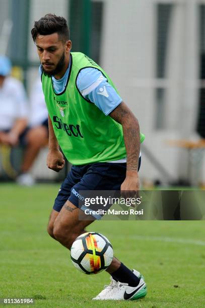 Ricardo Kishna of SS Lazio during the SS Lazio Training Camp - Day 1 on July 9, 2017 in Rome, Italy.