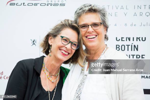 Paola Dominguin Bose and Lucia Dominguin Bose attends FICARQ 2017 Photocall at Palacio de Magdalena on July 8, 2017 in Santander, Spain.