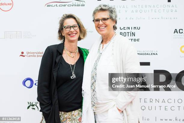 Paola Dominguin Bose and Lucia Dominguin Bose attends FICARQ 2017 Photocall at Palacio de Magdalena on July 8, 2017 in Santander, Spain.