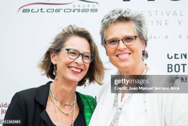 Paola Dominguin Bose and Lucia Dominguin Bose attends FICARQ 2017 Photocall at Palacio de Magdalena on July 8, 2017 in Santander, Spain.