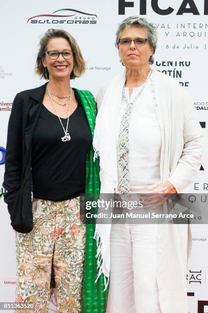 Paola Dominguin Bose and Lucia Dominguin Bose attends FICARQ 2017 Photocall at Palacio de Magdalena on July 8, 2017 in Santander, Spain.