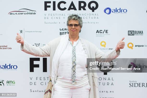Lucia Dominguin Bose attends FICARQ 2017 Photocall at Palacio de Magdalena on July 8, 2017 in Santander, Spain.