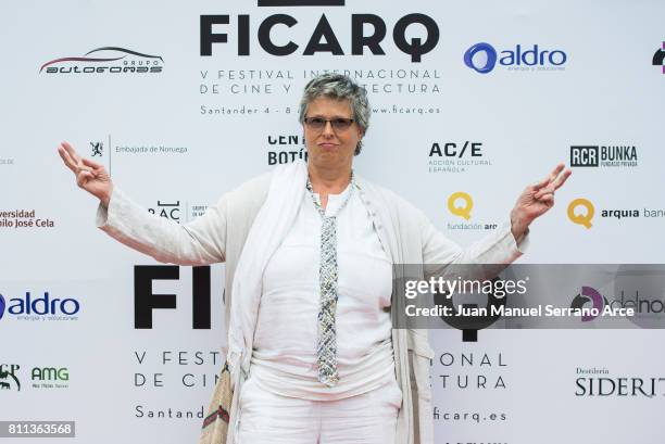 Lucia Dominguin Bose attends FICARQ 2017 Photocall at Palacio de Magdalena on July 8, 2017 in Santander, Spain.