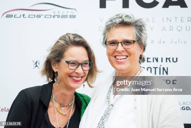 Paola Dominguin Bose and Lucia Dominguin Bose attends FICARQ 2017 Photocall at Palacio de Magdalena on July 8, 2017 in Santander, Spain.