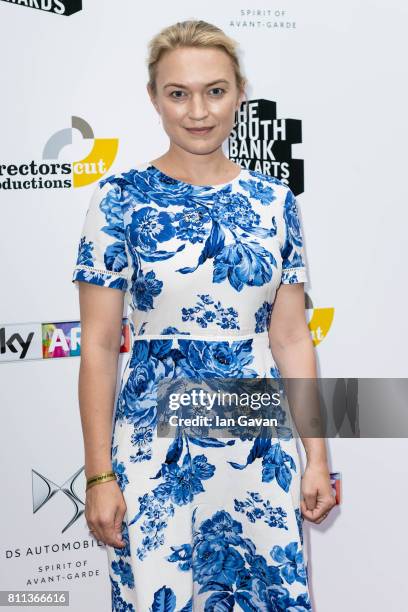 Sophia Myles attends The Southbank Sky Arts Awards 2017 at The Savoy Hotel on July 9, 2017 in London, England.