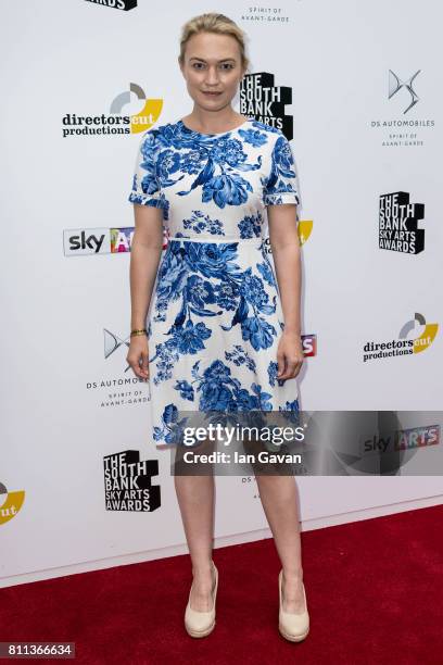 Sophia Myles attends The Southbank Sky Arts Awards 2017 at The Savoy Hotel on July 9, 2017 in London, England.