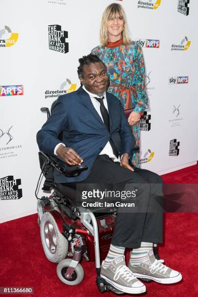 Yinka Shonibare attends The Southbank Sky Arts Awards 2017 at The Savoy Hotel on July 9, 2017 in London, England.