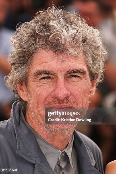 Christopher Doyle attends the 'Ashes Of Time Redux' photocall at the Palais des Festivals during the 61st International Cannes Film Festival on May...