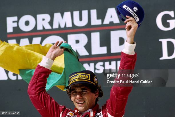 Ayrton Senna, Grand Prix of Brazil, Interlagos, 28 March 1993.