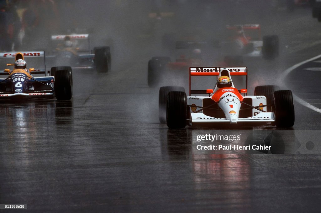 Ayrton Senna, Ricardo Patrese, Grand Prix Of San Marino