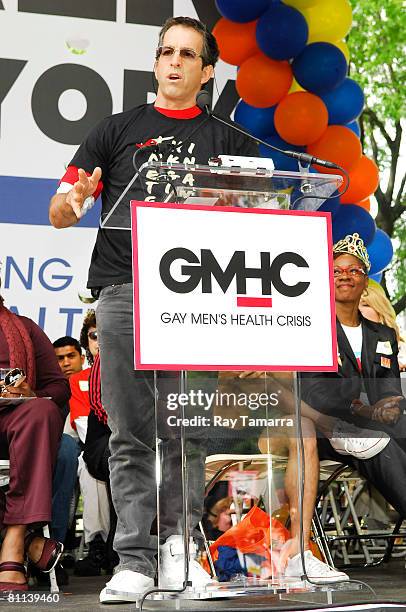 Fashion designer Kenneth Cole attends the 23rd Annual AIDS Walk New York Opening Ceremony at Central Park on May 18, 2008 in New York City.