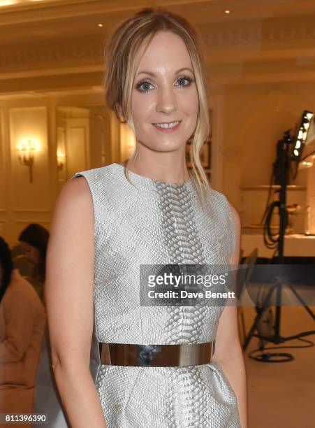Presenter Joanne Froggatt poses in the winners room at The South Bank Sky Arts Awards at The Savoy Hotel on July 9, 2017 in London, England.