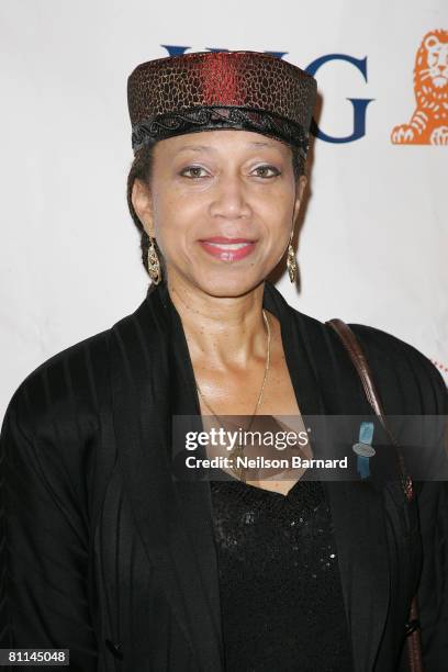 Daughter of social activist Malcolm X, Ambassador Shabazz attends the "Victoria Rowell Steps Out For High Tea At Noon" event at the Beverly Hills...