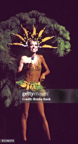 Diana Ross in concert at Palace Theater June 14, 1976