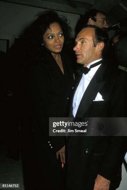 Diana Ross and Arne Naess