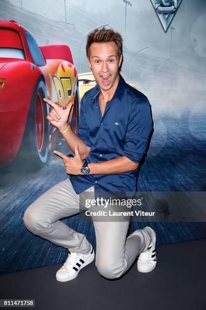 Cyril Feraud attends "Cars 3" Paris premiere at Gaumont Marignan on July 9, 2017 in Paris, France.