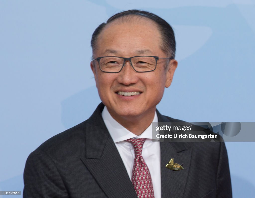 G20 in Hamburg. Jim Yong Kim, President of the World Bank.