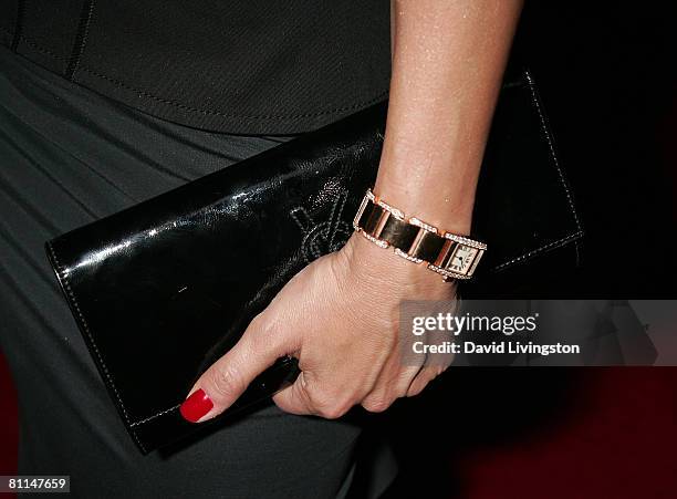 Pussycat Dolls founder Robin Antin attends the 29th annual 'The Gift of Life' gala at the Hyatt Regency Century Plaza Hotel on May 18, 2008 in Los...